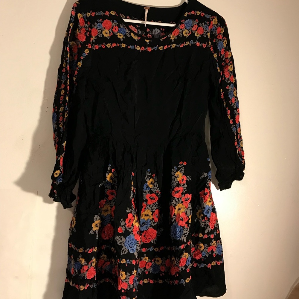FREE PEOPLE FLORAL DRESS